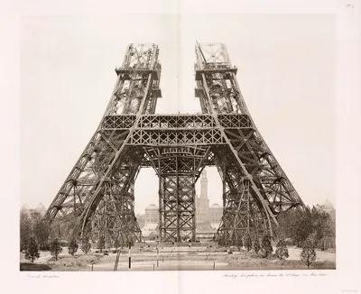 Строительство и жизнь Эйфелевой башни. Часть 1. 1887