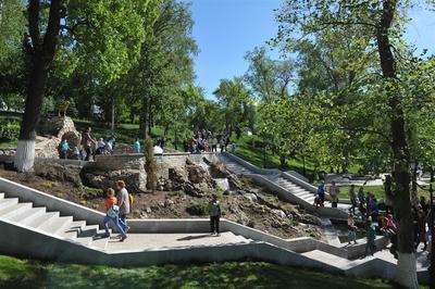 Струковский сад открылся после реконструкции - Волга Ньюс