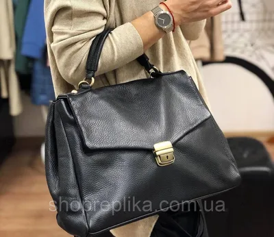 Зеленая женская сумка с золотистой фурнитурой pH+39 B17501-PH857L. сумки  женские кожаные италия бренды распродажа