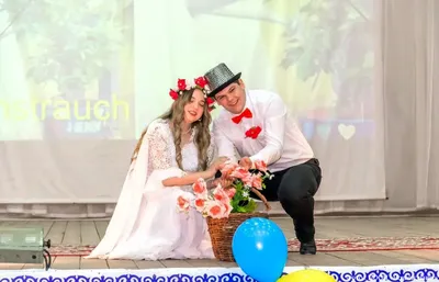 Европеская свадьба в Германии