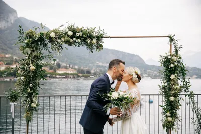 Свадьба в Италии - Символическая свадьба на озере Комо