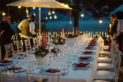 Рассадка гостей на свадьбе в Италии - Niki-Wedding
