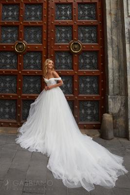 Купить свадебное платье со съемной юбкой Эрбел от Marry Mark в Москве,  фото, цена - свадебный салон Etna Bride
