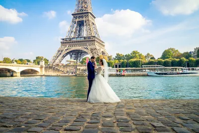 Свадебная фотосессия в Париже Светланы и Романа