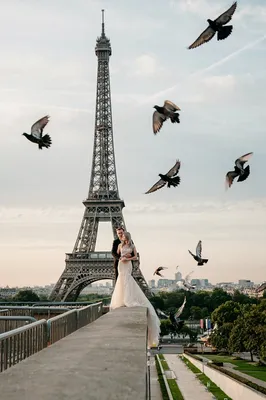 Свадебная фотосессия в Париже | Елена Ярослацева