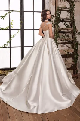 Купить свадебное платье с пышными рукавами Juliet MS-998 оптом от  производителя Долина Мод