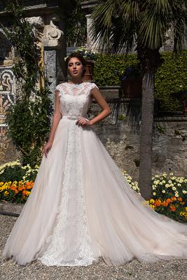 Свадебное платье артикул 180035 цвет белый👗 напрокат 8 700 ₽ ⭐ купить 89  000 ₽ в Самаре