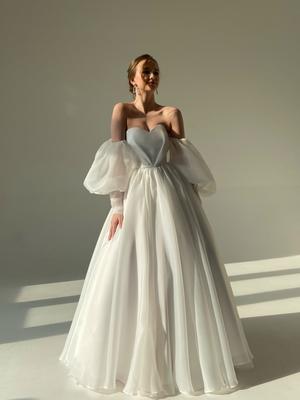 Купить свадебное платье «Эмерсон» Натальи Романовой из коллекции Сандримс  2023 года в салоне «Мэри Трюфель» в Самаре