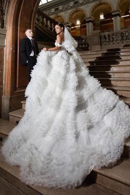 Свадебное платье с рукавами Сильвия-2 купить с примеркой в СПб