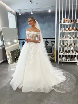 Свадебное платье Анваль купить по цене 54200 руб. в Санкт-Петербурге