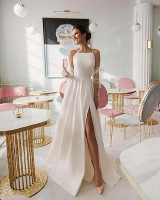 Свадебное платье Моретта 👗 А-силуэт из коллекции Allure ♡ в Казани -  Gabbiano