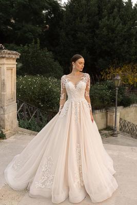 Роскошное свадебное платье Lussano Bridal Riana 19402 | Купить свадебное  платье в салоне Валенсия (Москва)