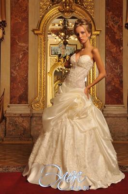 свадебное платье с длинными рукавами-перчатками Secret Sposa Тина | Купить свадебное  платье в салоне Валенсия (Москва)