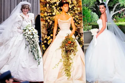 Невеста на миллион: 9 самых дорогих свадебных платьев звезд