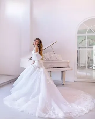 Прямое свадебное платье Alba5675 купить в Москве в салонах VITA BRAVA