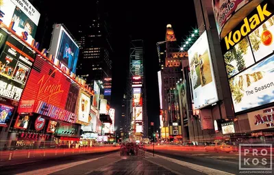 Times Square, NYC, Day to Night - Holden Luntz Gallery