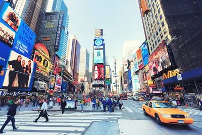 Таймс сквер - главная площадь в Нью-Йорке: история, фото и видео