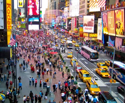 Знаменитая площадь Таймс Сквер в Нью-Йорке (Times Square) | NYC-Brooklyn.ru  - Визы в США
