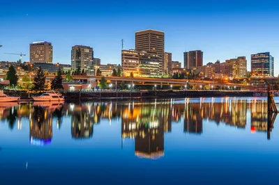 Tacoma, Washington, USA skyline Stock Photo | Adobe Stock