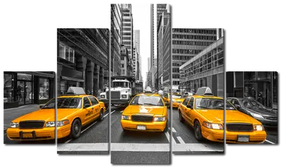 Масштабная модель Ford Crown Victoria NYC Taxi (Такси Нью-Йорка) 2008 (Из  к/ф Джон Уик II) лучшая цена!