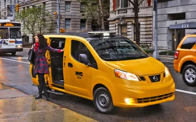 Image New York City Taxi - Cars USA NY taxi Roads Street 1280x1920