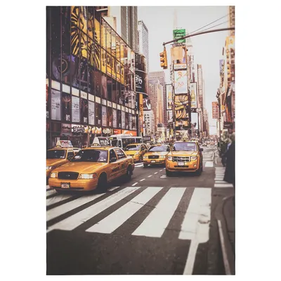 NYC Taxi - I Love NY Vinyl Sticker - Effie's Paper
