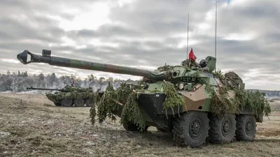 AMX-10RC французский колесный танк для Украины - ANNA NEWS