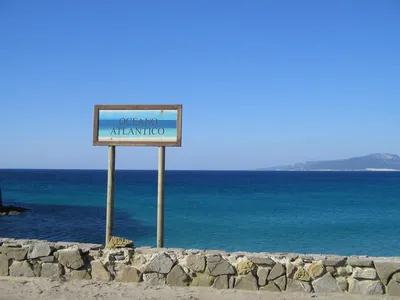 Tarifa in Spain is Europe`s Southernmost Point - the Atlantic Ocean Meets  the Mediterranean Stock Photo - Image of holiday, marine: 228365062