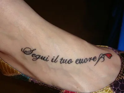 Фразы на итальянском для татуировки | Tattoo quotes, Italian tattoos,  Tattoo designs
