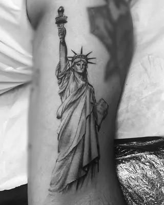 тату эскизы \"Статуя свободы\" - VeAn Tattoo