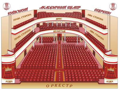 Театр Оперетты, зрительный зал - YouTube