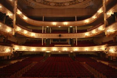 Схема зала театра Оперетты