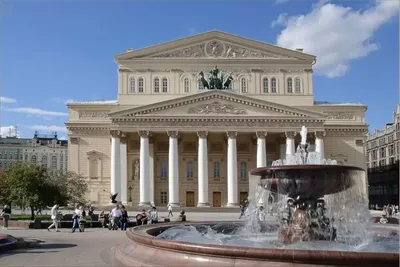 Старая Москва 18 века, Театральная …» — создано в Шедевруме