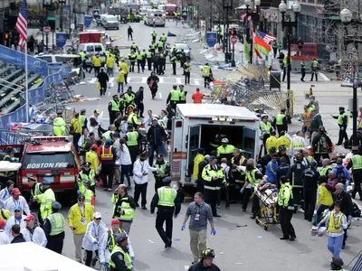 Теракт на Бостонском марафоне 15 апреля 2013 года - РИА Новости, 01.08.2020