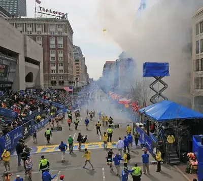 Установлен исполнитель теракта в Бостоне (52 фото)