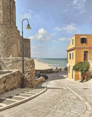 Termoli (Italy) - A touristic city on Adriatic sea in the province of  Campobasso, Molise region, southern Italy Stock Photo | Adobe Stock