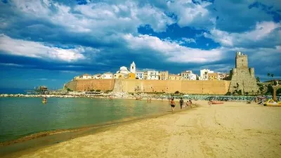 Termoli (Italy) - A touristic city on Adriatic sea in the province of  Campobasso, Molise region, southern Italy Stock Photo | Adobe Stock