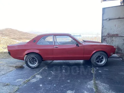 This Ford Granada with a 11.5L downtuned Top Fuel drag engine pushing 1200  hp on pump gas. Best thing is its completely street legal and the owner  uses it to pull a