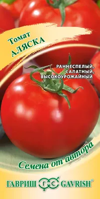 ✓ Семена Томат Аляска, 0,05г, Гавриш, Семена от автора по цене 36 руб. ◈  Большой выбор ◈ Купить по всей России ✓ Интернет-магазин Гавриш ☎  8-495-902-77-18