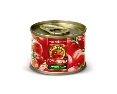 Томатная паста Помидорка, 380г - купить с доставкой в интернет-магазине  О'КЕЙ в Санкт-Петербурге