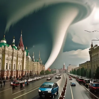 Весенний шторм в Москве - Ведомости