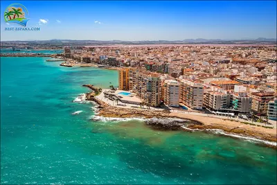 Испания, Торревьеха город курорт у моря, погода, климат