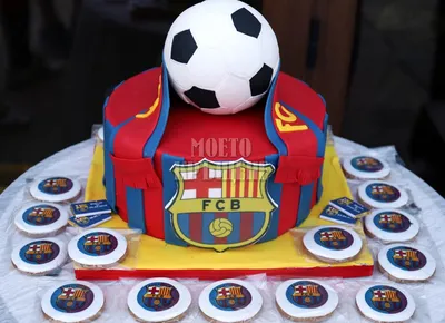 Купить Торт Футболка Барселоны недорого в Москве с доставкой