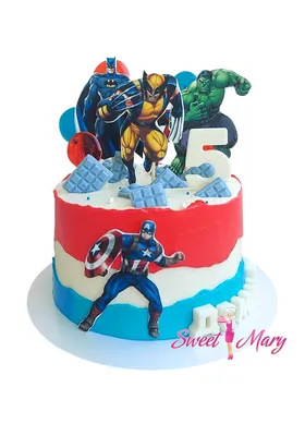 Торт «Капитан Америка» категории торты «Капитан Америка»