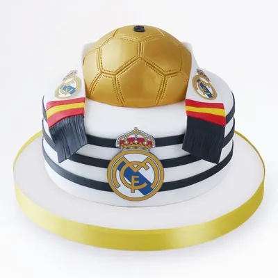 Торт Реал Мадрид №10312 купить по выгодной цене с доставкой по Москве.  Интернет-магазин Московский Пекарь