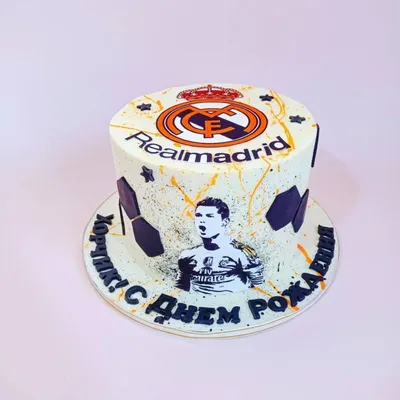 Real Madrid cake | Футбол торты, Спортивные торты, Реал мадрид
