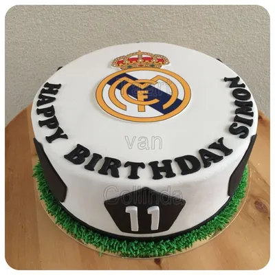 3D торт Реал Мадрид №8019 купить по выгодной цене с доставкой по Москве.  Интернет-магазин Московский Пекарь