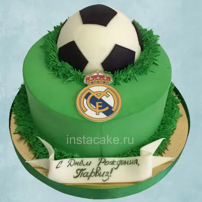 PrinTort Сахарная картинка для торта мужчине Футбол ФК Реал Мадрид