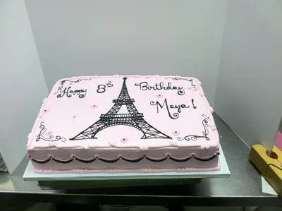 Торт в виде Эйфелевой башни в …» — создано в Шедевруме
