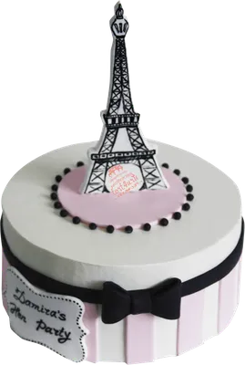 Торт в стиле Париж на заказ - более 70 идей!